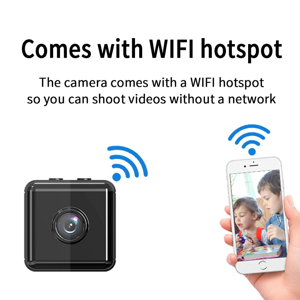 X6 HD Camera Home Security Monitoring Wireless IP Camera HD Night Vision Remote WiFi Camera