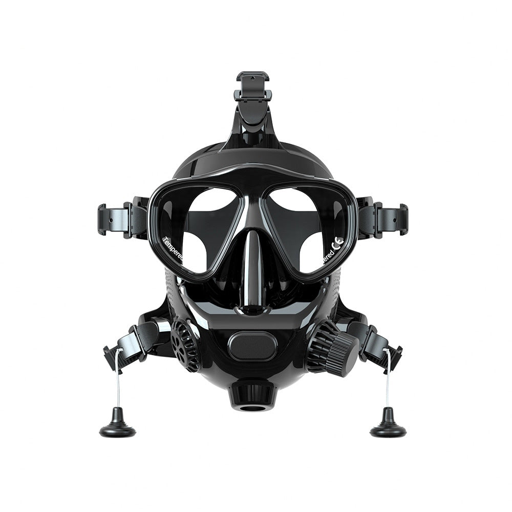 Silicone Full Face Diving Mask Diving Mirror Mask