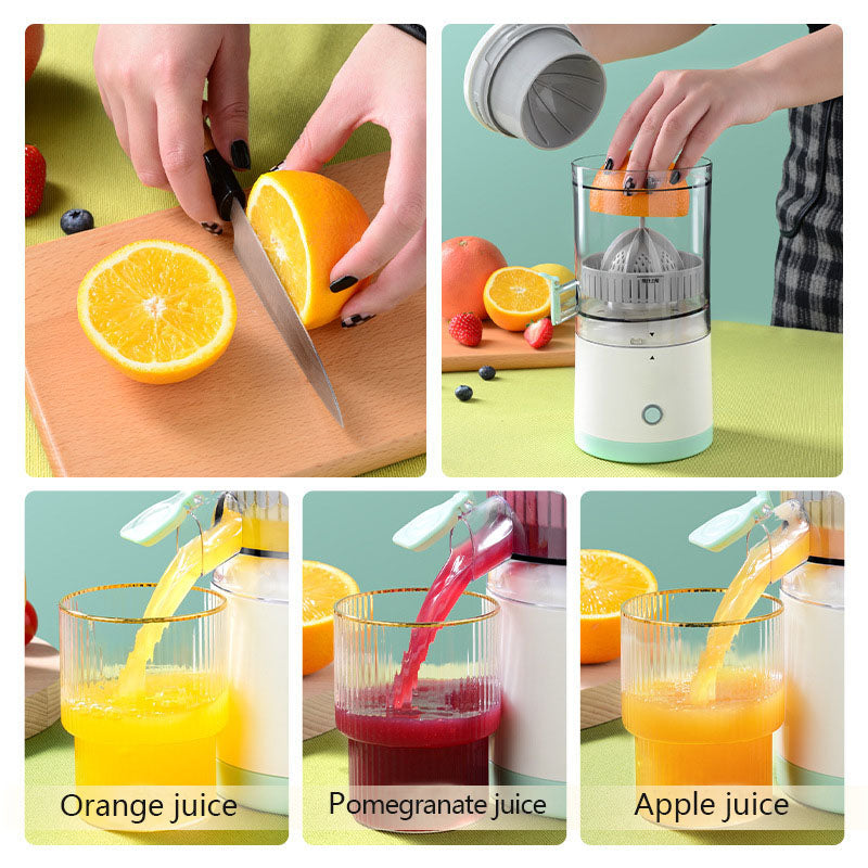 Exprimidor de naranjas eléctrico USB de carga portátil Mini exprimidor de limón para el hogar