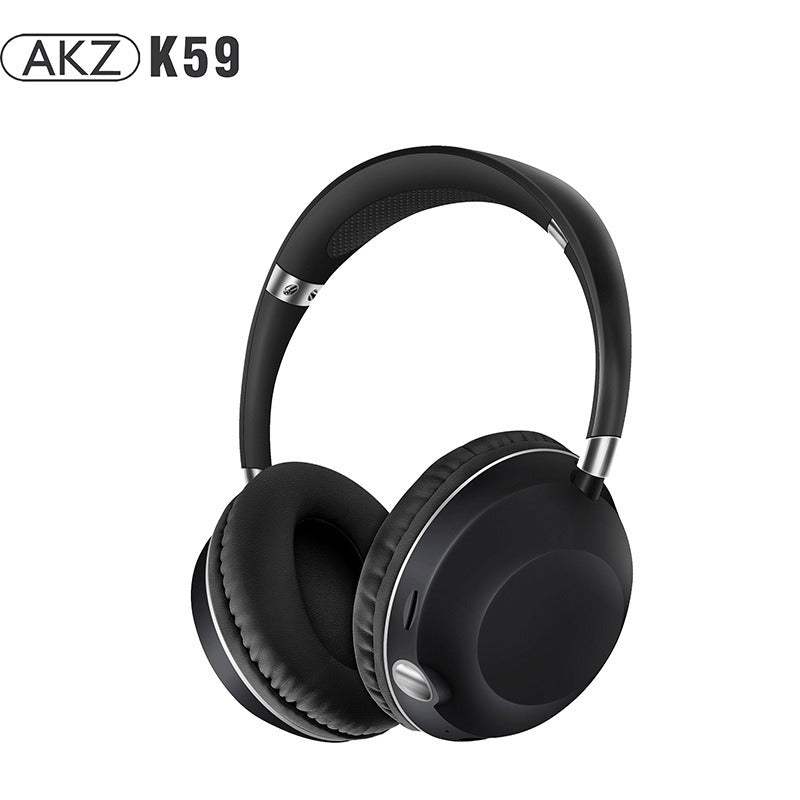Nuevo auricular Bluetooth inalámbrico con linterna de alta potencia, auriculares con iluminación, tarjeta AKZ-K59, FM 