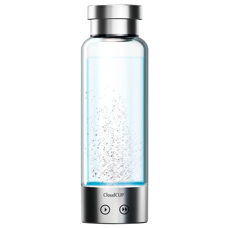Ionizador de vaso de agua rico en hidrógeno de calidad de 480ml, fabricante/generador, dos modos, súper antioxidantes, botella de hidrógeno ORP