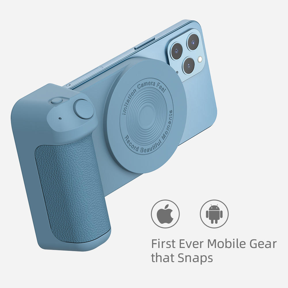 Nuevo soporte de carga inalámbrico de succión magnética para fotos de teléfonos móviles, estante de carga perezoso de escritorio Bluetooth, palo para selfie 