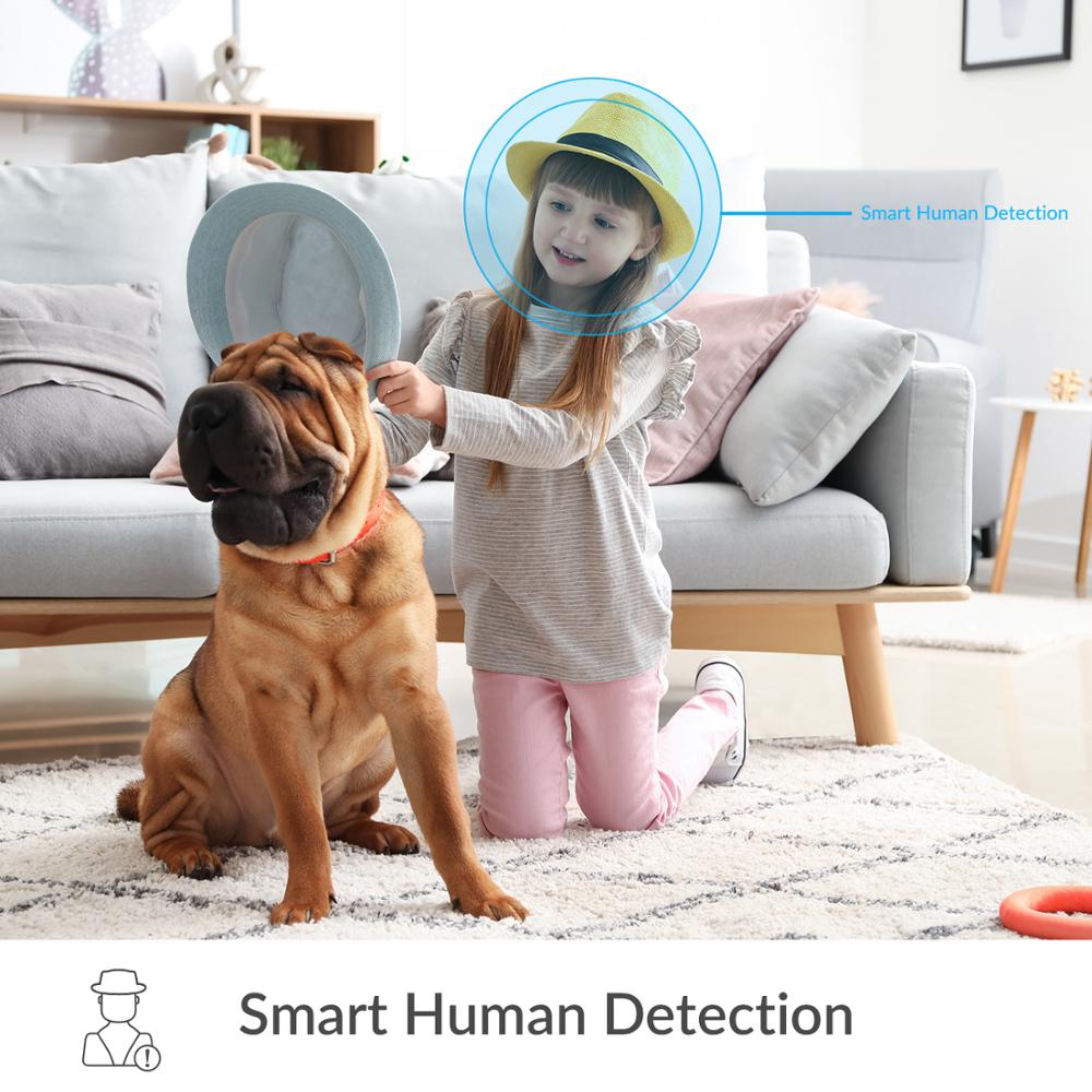 Y4 Home 1296P Camera 2.4G Wifi Indoor ip Camera AI Human detection Night vision Activity alerts Cameras