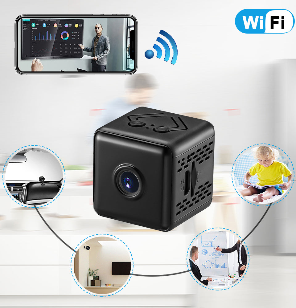 X6 HD Camera Home Security Monitoring Wireless IP Camera HD Night Vision Remote WiFi Camera
