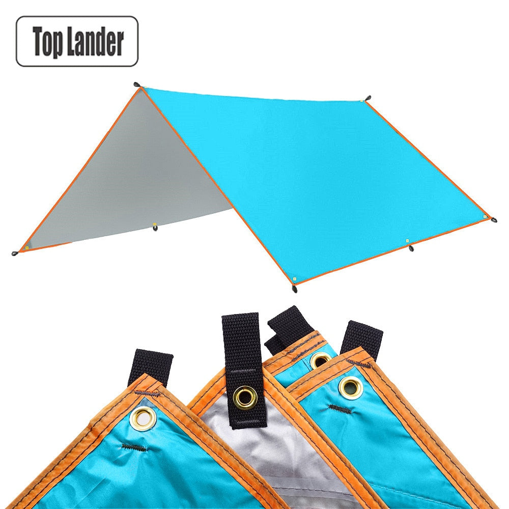 5x3m 4x3m 3x3m Awning Waterproof Tarp Tent Shade Ultralight Garden Canopy Sunshade Outdoor Camping Tourist Beach Sun Shelter