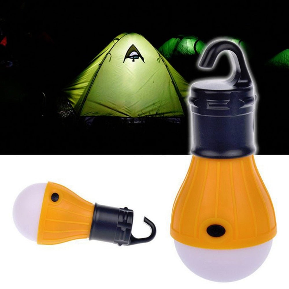 Mini Portable Lantern Emergency light Bulb battery powered camping outdoor Camping tent accessories Outdoor beach tent light