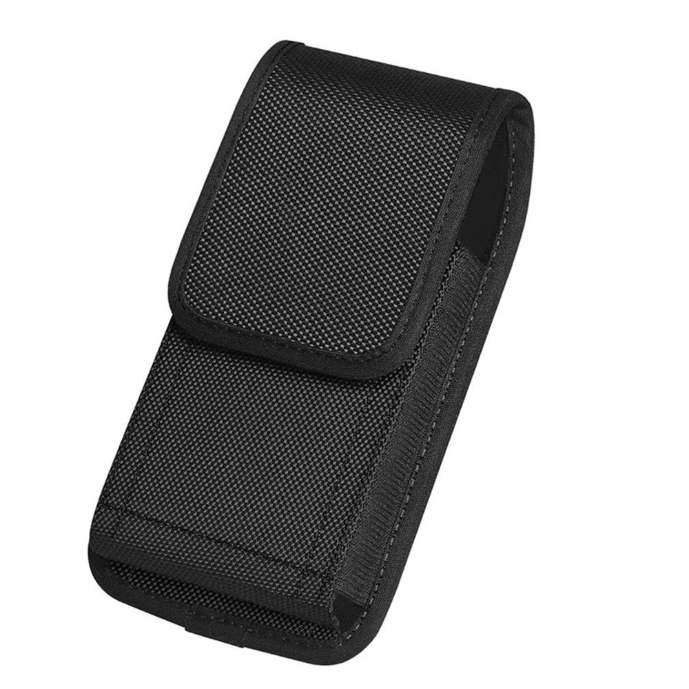 Tactical Cell Phone Pouch Holster with Free D Shaped Buckle Protable Wallet Card Waist Pack Outdoor Sports  Nylon Carrying Case