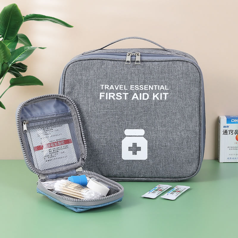 Mini Portable Medicine Storage Bag Empty Travel First Aid Kit Medicine Bags Organizer Outdoor Emergency Survival Bag Pill Case