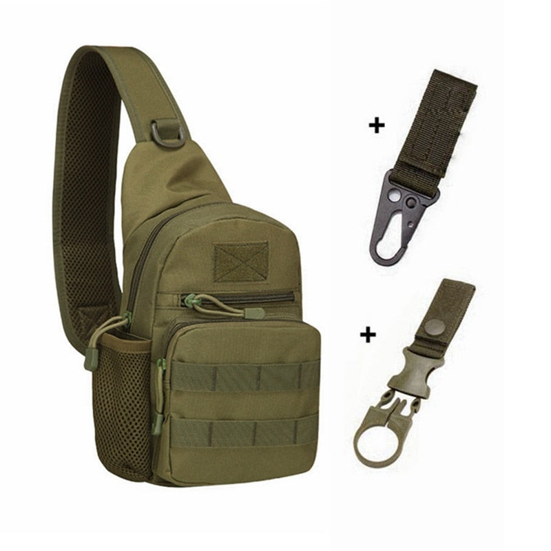 Military Tactical Shoulder Bag Men Hiking Backpack Nylon Outdoor Hunting Camping Fishing Molle Army Trekking Chest Sling Bag