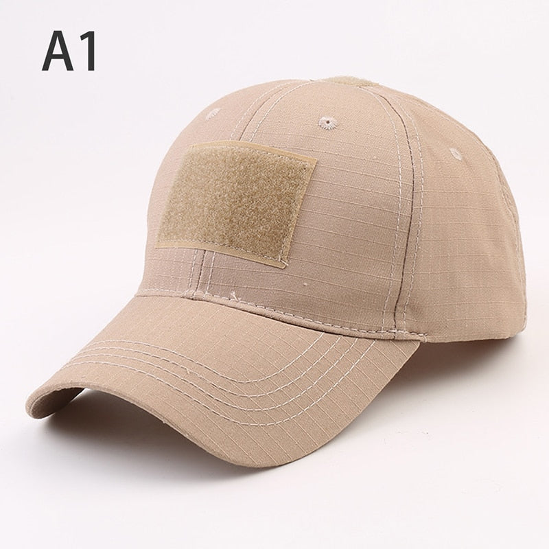 1PCS Military Baseball Caps Camouflage Tactical Army Soldier Combat Paintball Adjustable Summer Snapback Sun Hats Men Women